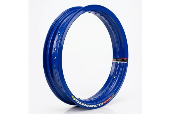 ARO RODA ALUMINIU MOTARD 18 X 2.50 AZUL 36F MONACO