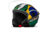 CAPACETE ABERTO PRO TORK NEW LIBERTY THREE PATRIOTA BRANCO/VERDE