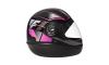 CAPACETE TAURUS FÓRMULA 1 NEON PRETO FOSCO/ROSA Nº56/58