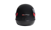 CAPACETE TAURUS FÓRMULA 1 NEON PRETO FOSCO/VERMELHO Nº56/58/60